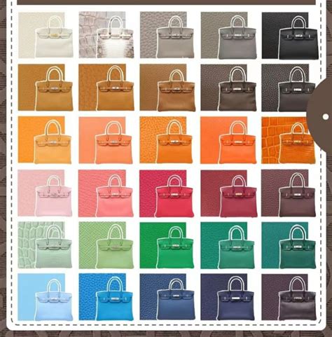 hermes birkin 2015 colors|hermes birkin color chart.